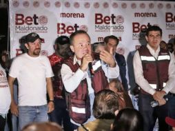 Maldonado dijo que sus primeras acciones serán en las colonias que más han padecido el abandono de las autoridades municipales durante seis años. ESPECIAL