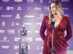 Imponente. Al ser la número 2 del ranking mundial de la WTA, Sabalenka disputará el AKRON WTA Finals como la mejor sembrada del cuadro. AFP/ H. Vivas