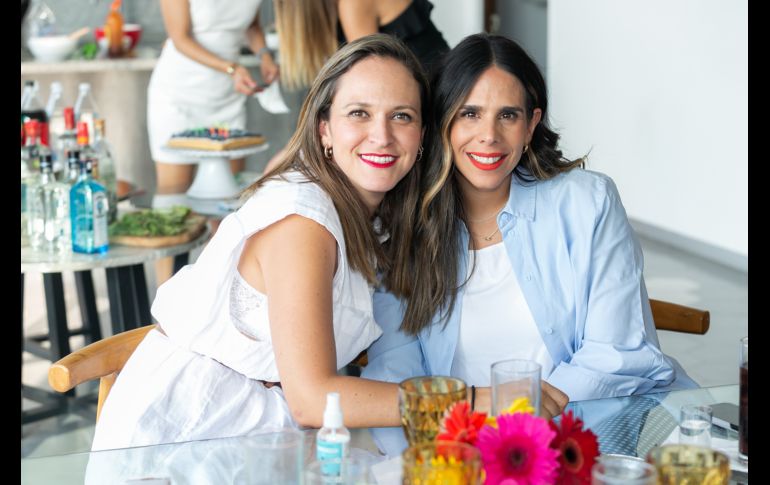Cristy Tostado y Mariana Farías. GENTE BIEN JALISCO/JORGE SOLTERO