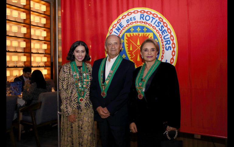 Amparo León, Fernando Brizuela y Lorenza Dipp. GENTE BIEN JALISCO/ MARIFER RACHED