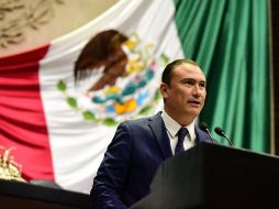 Manuel Herrera reiteró que el voto en contra para la propuesta del presupuesto fue para evidenciar que no hay deseos de construir un futuro digno para México. ESPECIAL