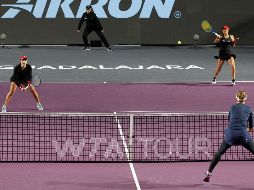 Giuliana se presentó oficialmente como la primera mexicana de la historia en jugar las WTA Finals. EFE/F. Guasco