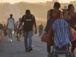 Según Adán Augusto López, cerca de 800 integrantes decidieron por voluntad propia salir de la caravana y 