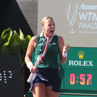 AKRON WTA Finals: Kontaveit luce dominante y clasifica a Semifinales