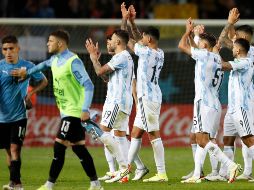 Messi ingresó al terreno de juego al minuto 76. AFP/M. Campodonico