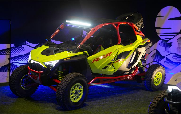 RZR Pro R ultimate. Abandera el lanzamiento, tanto del producto como por sus llamativos colores. EL INFORMADOR/G. Gallo