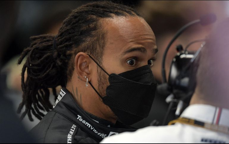 Hamilton cometió una infracción técnica relacionada con el sistema DRS de su monoplaza. AFP / C. De Souza