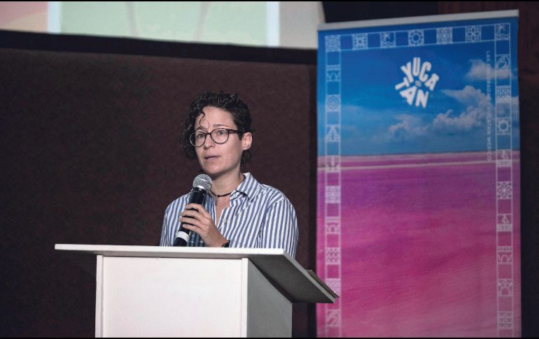 Michelle Fridman. La secretaria de Fomento Turístico de Yucatán declara que Mérida está lista para las actividades del Tianguis Turístico. EFE
