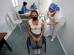 En 82% de los centros vigilados por Monitor Salud se practica la reutilización de las mascarillas.  AP/F. Vergara