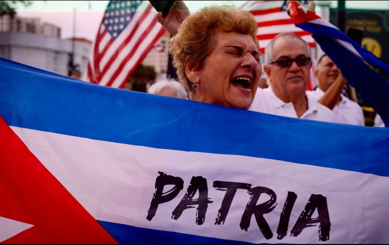 El activista cubano Yunior García, fue quién promovió la marcha a través de una plataforma virtual con la intención de que la gente tome conciencia y generar un debate que provoque cambios. AFP / E. Uzcategui