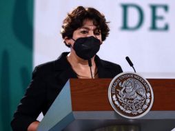 Delfina Gómez, maestra y titular de la SEP, aseguró que las ciudades de Cananea y Hermosillo se encuentran el estado de Jalisco. SUN / ARCHIVO