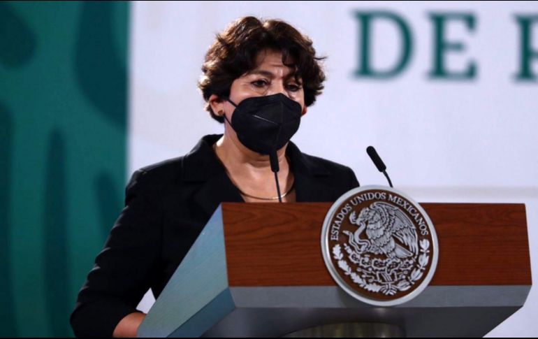 Delfina Gómez, maestra y titular de la SEP, aseguró que las ciudades de Cananea y Hermosillo se encuentran el estado de Jalisco. SUN / ARCHIVO