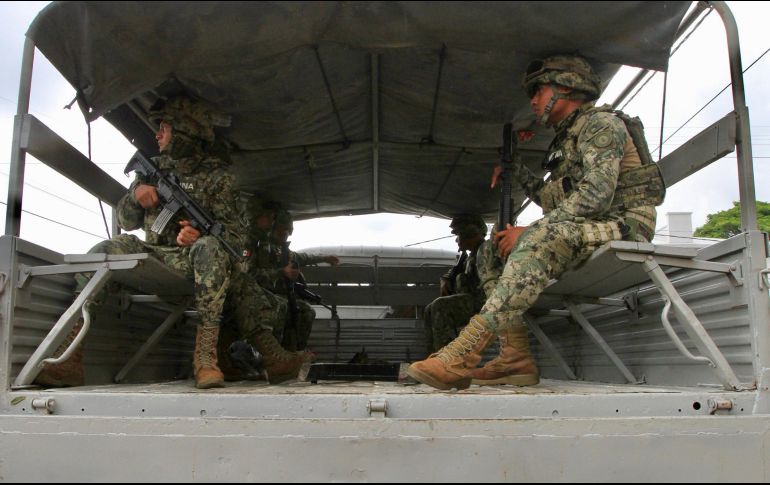Los agentes de la Semar acompañaban al mando a una reunión que se sostendría con autoridades de la Zona Metropolitana de Guadalajara. NTX / ARCHIVO