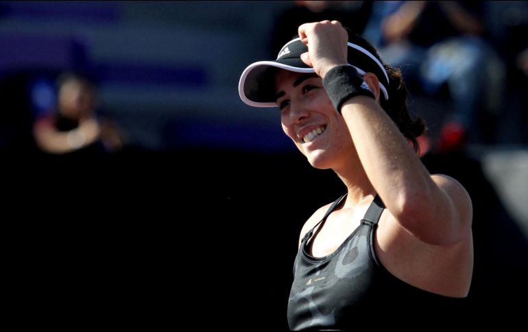 ESPERA RIVAL. La segunda finalista del certamen, y quien será la rival de Muguruza en el partido por el título, se definirá en la sesión nocturna cuando se enfrenten la griega Maria Sakkari frente a la estonia Anett Kontaveit. AFP/U. RUIZ