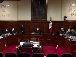 El ministro presidente de la SCJN, Arturo Zaldívar (c), expresó que la Corte saldrá fortalecida por los perfiles enviados. YOUTUBE@ Suprema Corte de Justicia de la Nación