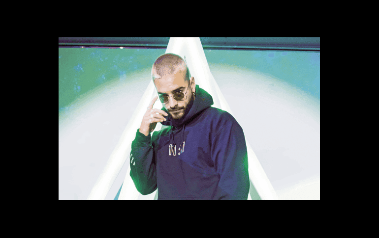 Maluma. El cantante se alista para los Latin Grammy 2021 donde está nominado a Canción del Año. AP