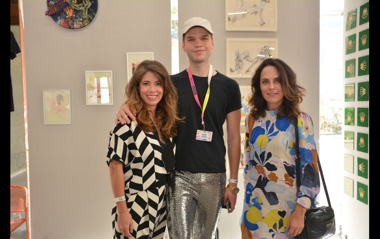 Loary López Infante, Romeo Gómez y Carla Pizano. GENTE BIEN JALISCO/MARIFER RACHED