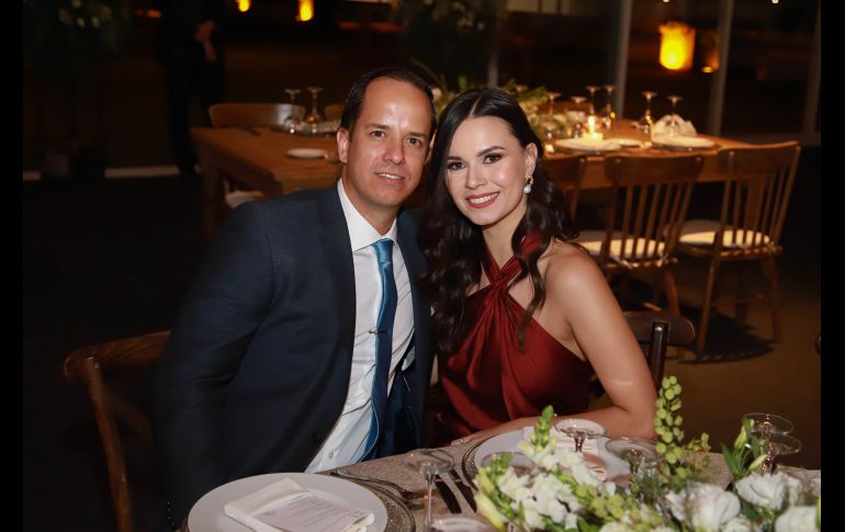 Fernando Puga y Estefanía Gómez. GENTE BIEN JALISCO/TONY MARTÍNEZ