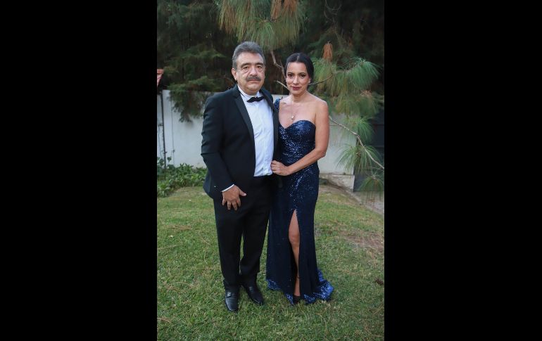 Javier Ruiz y Linda Fabián. GENTE BIEN JALISCO/TONY MARTÍNEZ