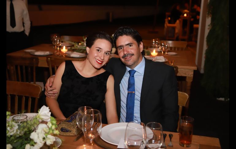 Alejandra Casulleras y Enrique González Duran. GENTE BIEN JALISCO/TONY MARTÍNEZ