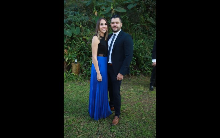 Fernanda Aguilar y Daniel Gallegos. GENTE BIEN JALISCO/TONY MARTÍNEZ