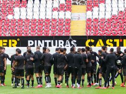PREPARADOS. Además de llevar a cabo las prácticas en El Briseño, los rojinegros también lo harán en el Estadio Jalisco. IMAGO7