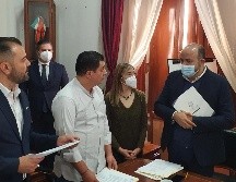 Aunque el presidente de la Junta de Coordinación, José María Martínez y el emecista Quirino Velázquez recibieron en mano los oficios del rector, aún no le pusieron fecha a la reunión. EL INFORMADOR/R. RIVAS