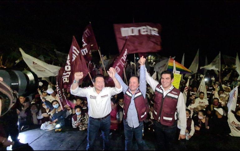 El candidato llamó a la ciudadanía a acudir a las urnas en Tlaquepaque una vez más el próximo domingo. ESPECIAL