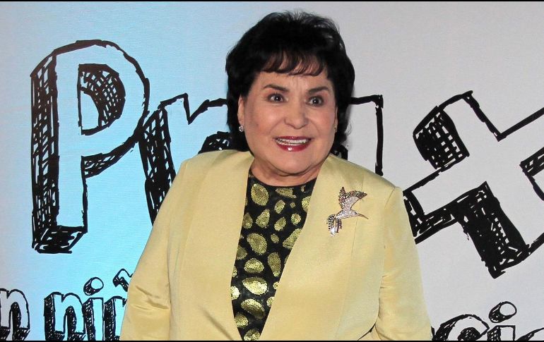 Hasta este momento no se le han realizado nuevos estudios a Carmen Salinas. NTX / ARCHIVO
