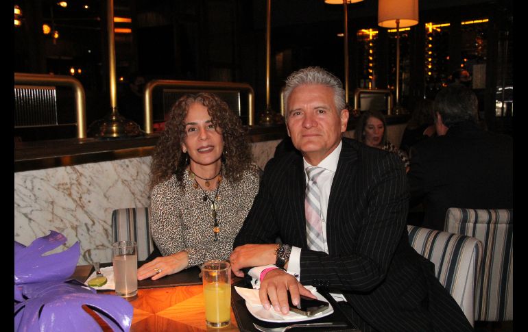 Deborah Goldman y Einstein Aviles. GENTE BIEN JALISCO/ESMERALDA ESCAMILLA