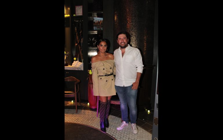 Mónica Ochoa y Fabricio Aceves. GENTE BIEN JALISCO/ESMERALDA ESCAMILLA