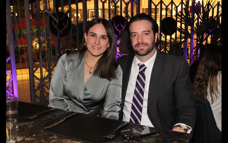 Andrea Torelli y José Antonio Amutio. GENTE BIEN JALISCO/ESMERALDA ESCAMILLA