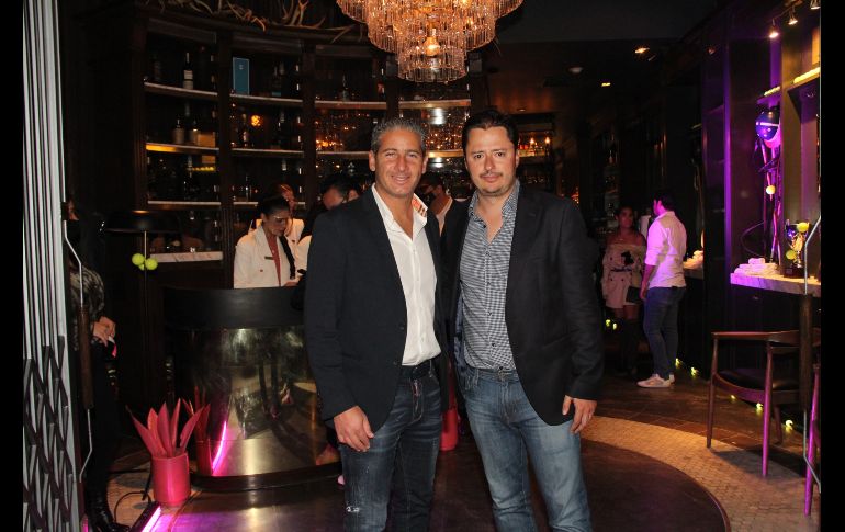 Jimmy Arakanji y Diego Nogueira. GENTE BIEN JALISCO/ESMERALDA ESCAMILLA