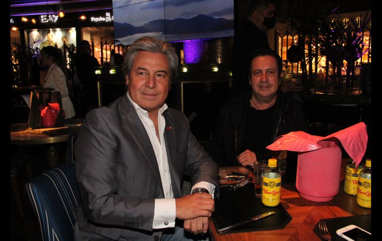 Miguel Ángel Landeros y Jaime Mayagoitia. GENTE BIEN JALISCO/ESMERALDA ESCAMILLA