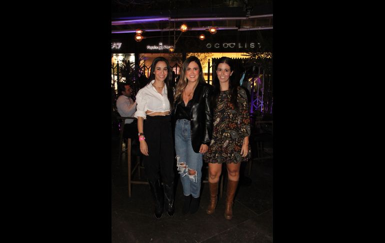 María José Hernández, Pau González y Norma Márquez. GENTE BIEN JALISCO/ESMERALDA ESCAMILLA