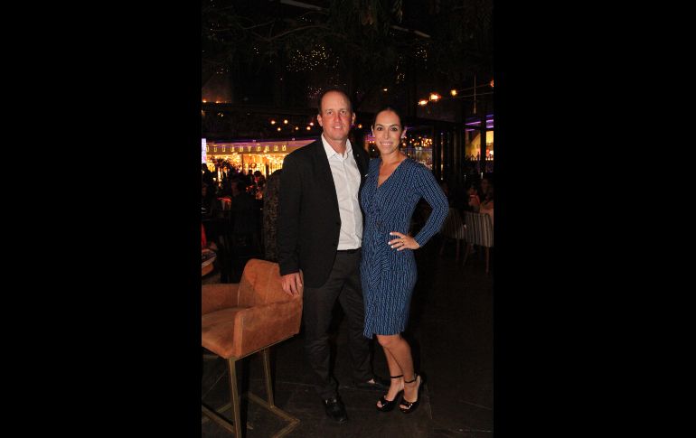 Jorge Heyser y Melisa Lejarasi. GENTE BIEN JALISCO/ESMERALDA ESCAMILLA