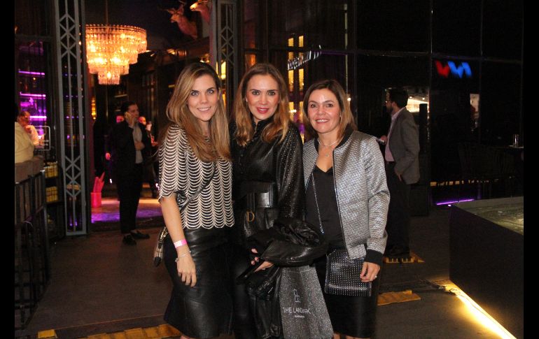 Claudia Lozano, Tania de Anda y Gaby Valencia. GENTE BIEN JALISCO/ESMERALDA ESCAMILLA