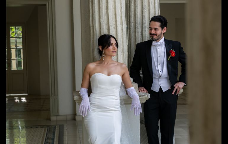 Mariana Vera y Vicente Albores. GENTE BIEN JALISCO/JORGE SOLTERO