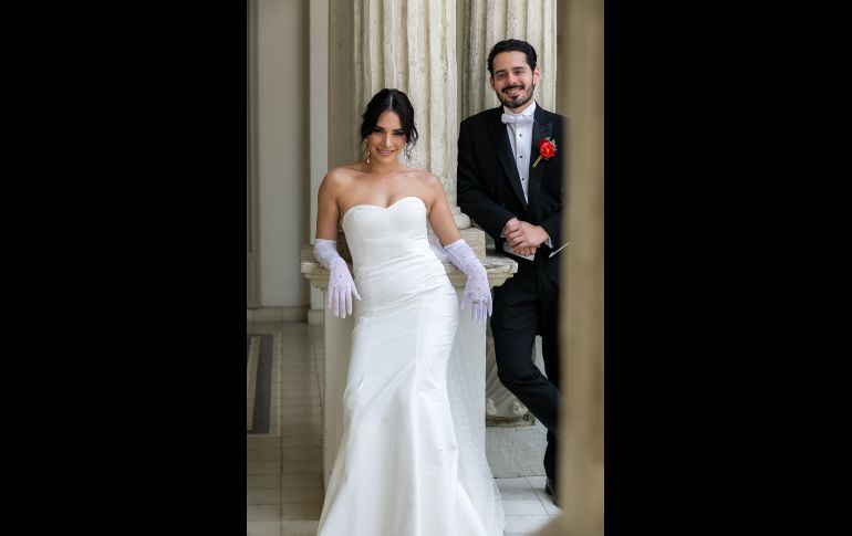 Mariana Vera y Vicente Albores. GENTE BIEN JALISCO/JORGE SOLTERO