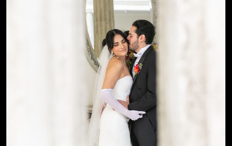 Mariana Vera y Vicente Albores. GENTE BIEN JALISCO/JORGE SOLTERO