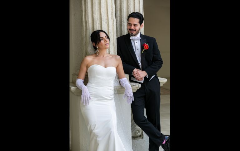 Mariana Vera y Vicente Albores. GENTE BIEN JALISCO/JORGE SOLTERO