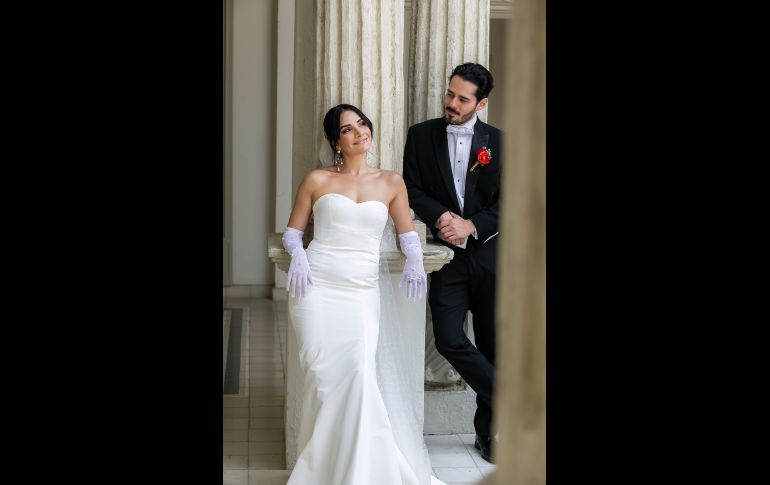 Mariana Vera y Vicente Albores. GENTE BIEN JALISCO/JORGE SOLTERO