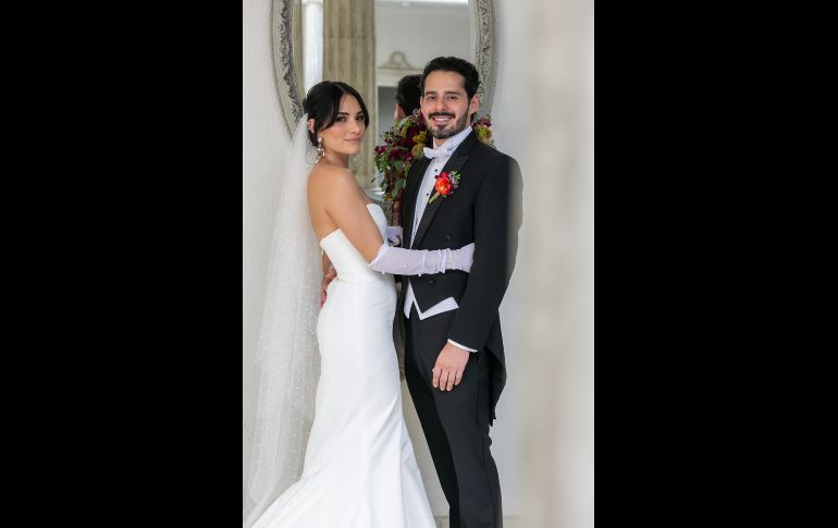 Mariana Vera y Vicente Albores. GENTE BIEN JALISCO/JORGE SOLTERO