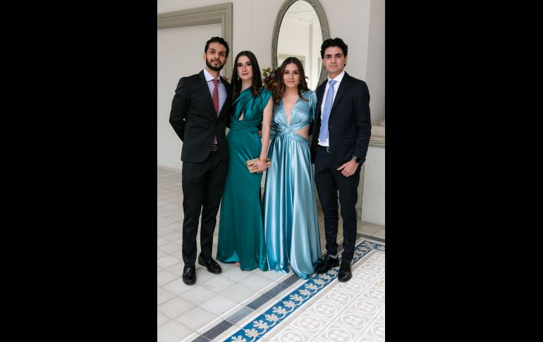 Fernando Vera, Sofía Mendoza, Adriana Vera y Mauricio Vera. GENTE BIEN JALISCO/JORGE SOLTERO