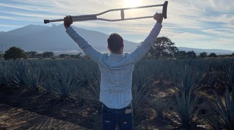 NO HAY PRISA. Iván García celebró su recuperación y aseguró que de momento no tiene prisa por volver a la competencia. TWITTER/@Ivangarciapollo