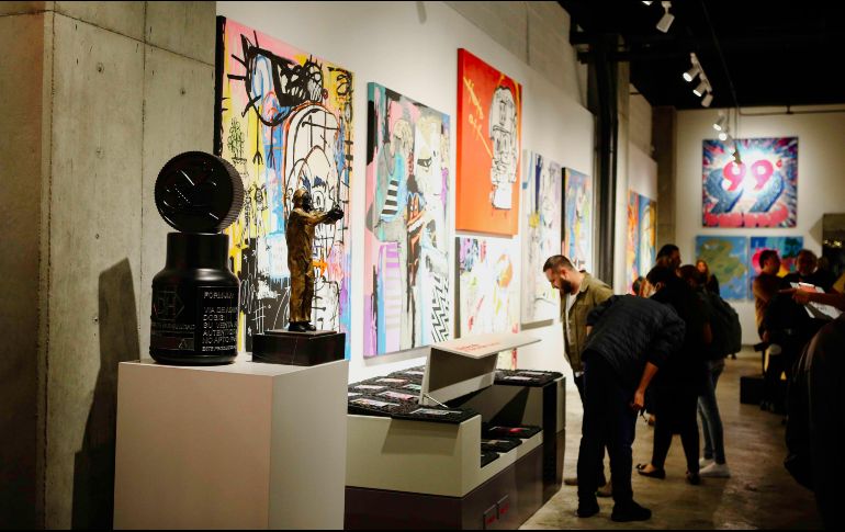La cultura gana el espacio que merece para tener más difusión gracias a lugares como este, en el Lobby 33, donde la familia artística se reunió para conocer esta sala de exhibición. EL INFORMADOR/G. Gallo
