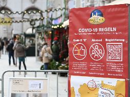 Austria, que ya instauró desde el pasado lunes el confinamiento para los no vacunados, ampliará la medida a partir del lunes y durante 20 días para todos los vacunados. AFP / B. Gindl