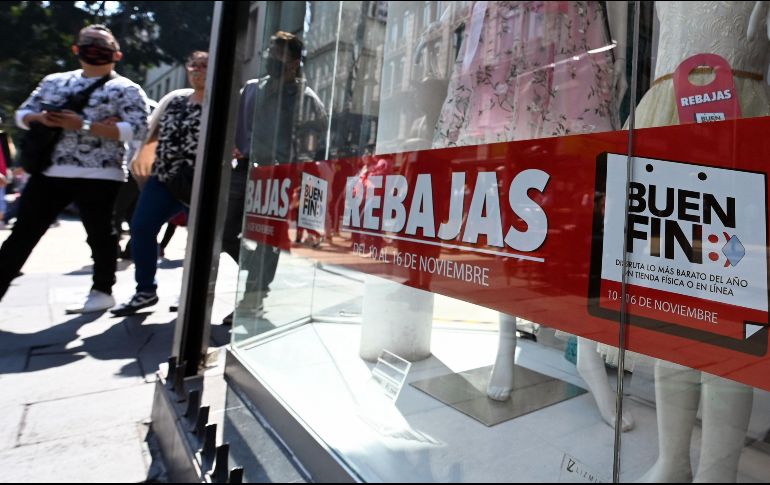 Los artículos más comprados este Buen Fin fueron ropa y calzado, seguido por electrónicos. AFP/ARCHIVO
