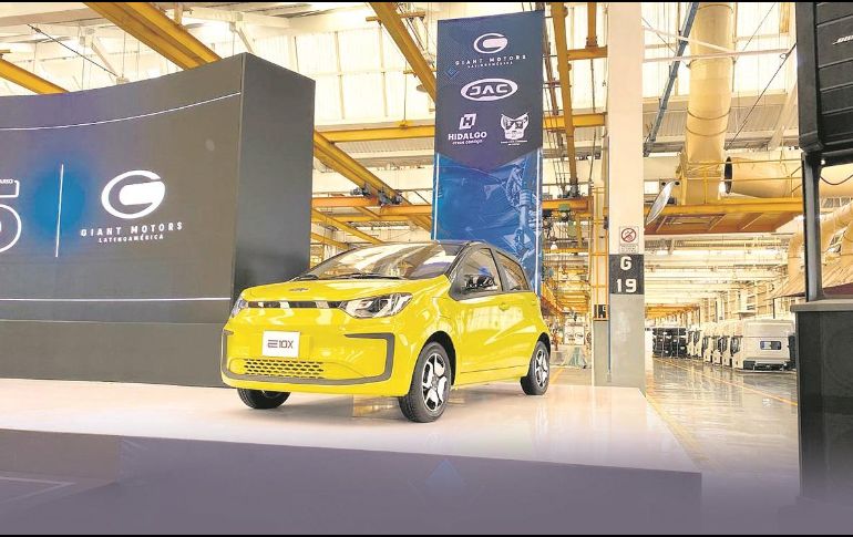 El E 10X se trata del primer city car que abre camino a un nuevo segmento eléctrico en México. EL INFORMADOR/M. Castillo