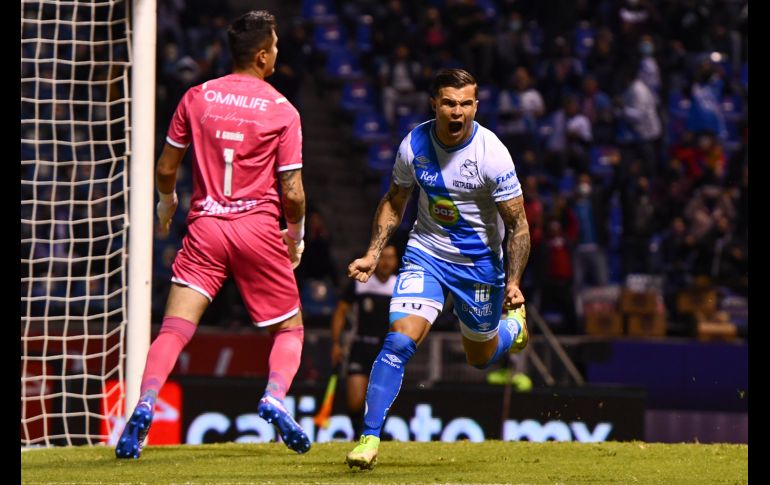 EMPATE. Christian Tabó marcó desde los once pasos el tanto de la igualdad. IMAGO7